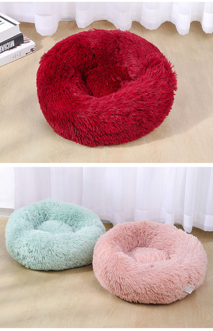 Cathouse Doghouse Large, Medium and Small Dogs Warm Plush round Pet Bed Dog Bed Cat Bed Dog Bed
